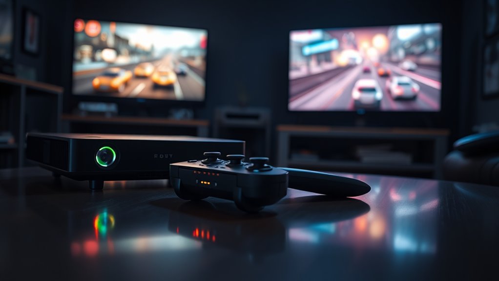optimize projector gaming performance