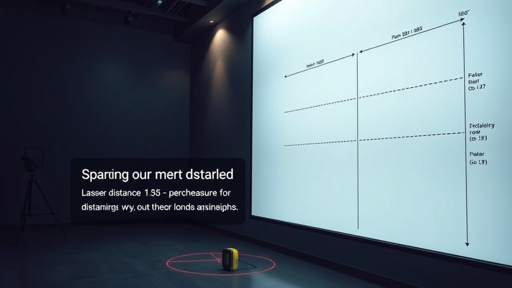 optimize projector mount height