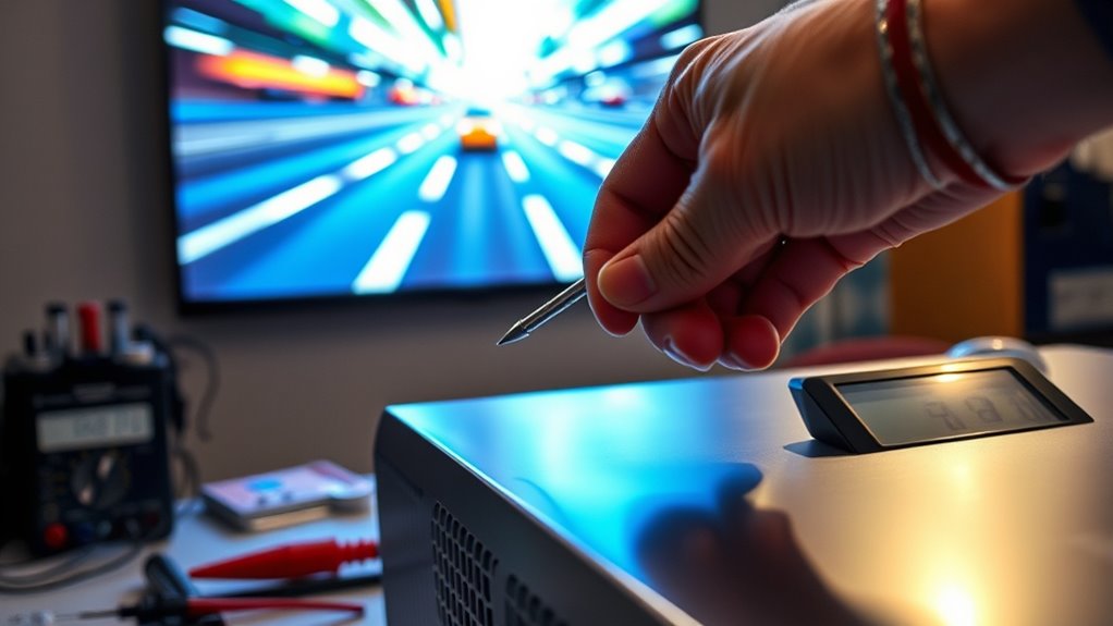 optimize projector performance settings