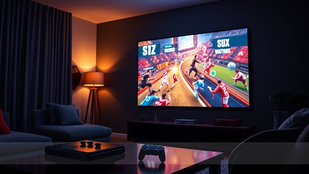 optimized gaming projection settings