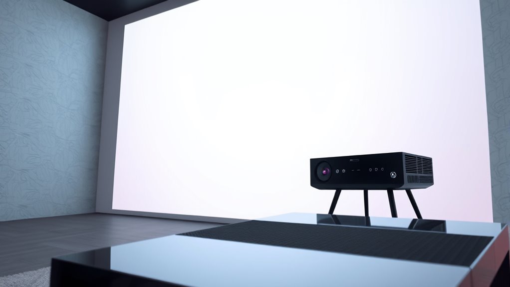 optimized gaming projection setup