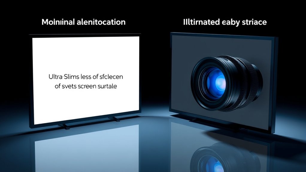 optimized projector lens positioning