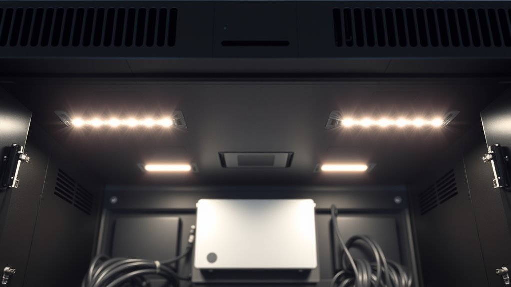 organize cables promote airflow