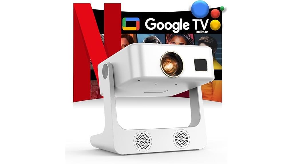 outdoor 4k smart projector