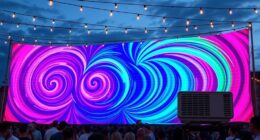 outdoor festival projector recommendations