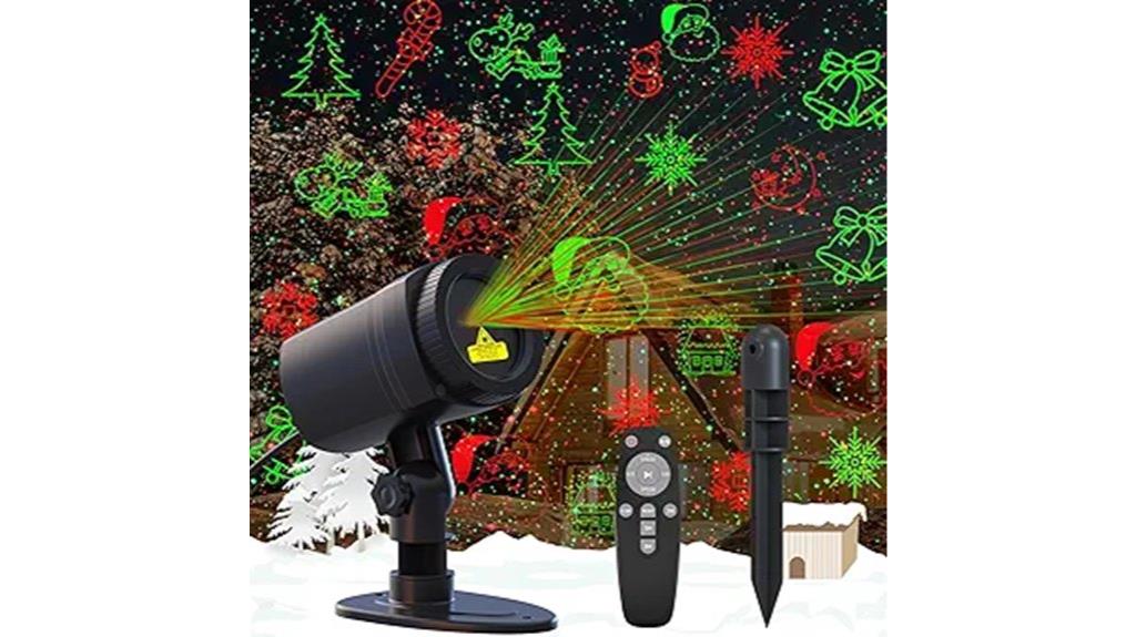 outdoor laser light projector