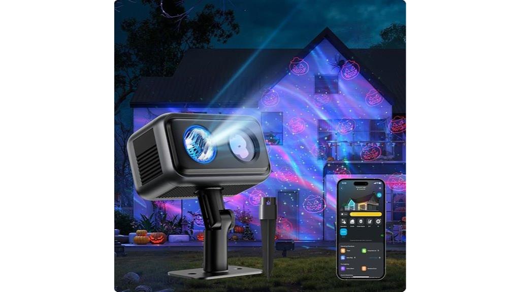 outdoor rgb star projector