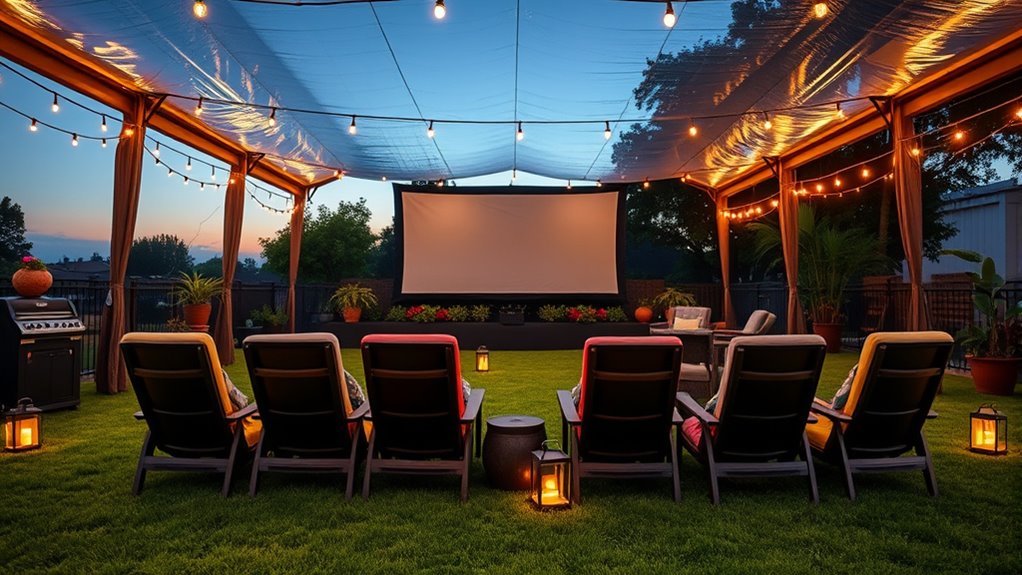 outdoor theater setup essentials