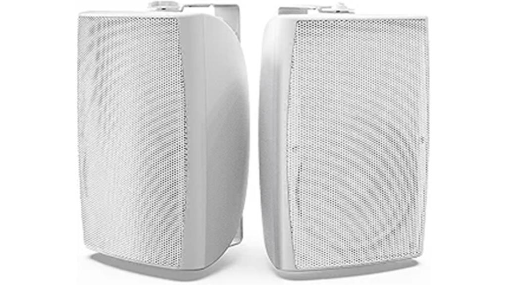 outdoor waterproof speaker pair