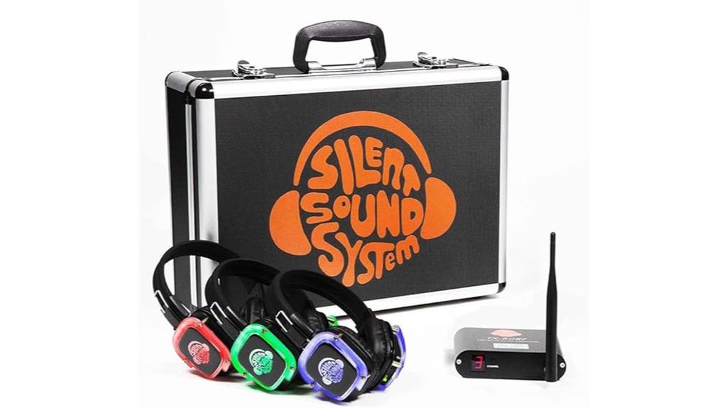 party headphones with transmitter