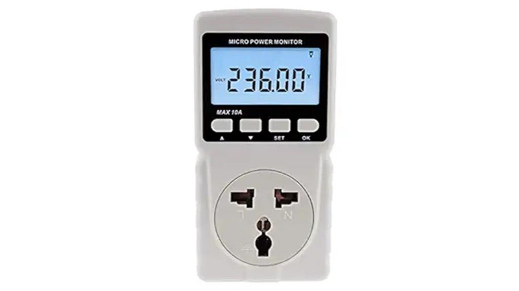 plug in watt power meter