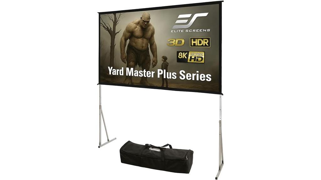 portable 200 inch projector screen