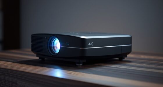 portable 4k projectors with battery