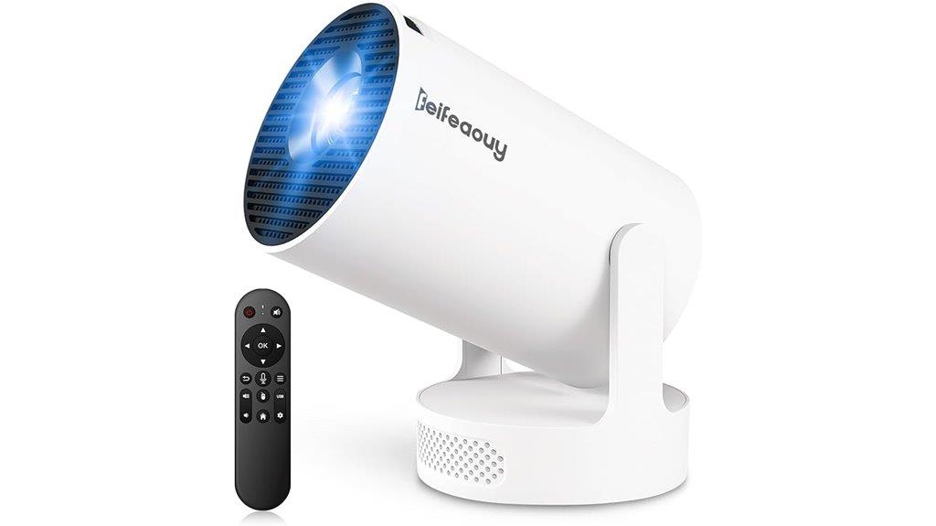 portable 4k smart projector