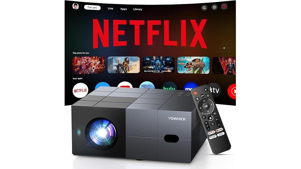 portable 4k wifi projector