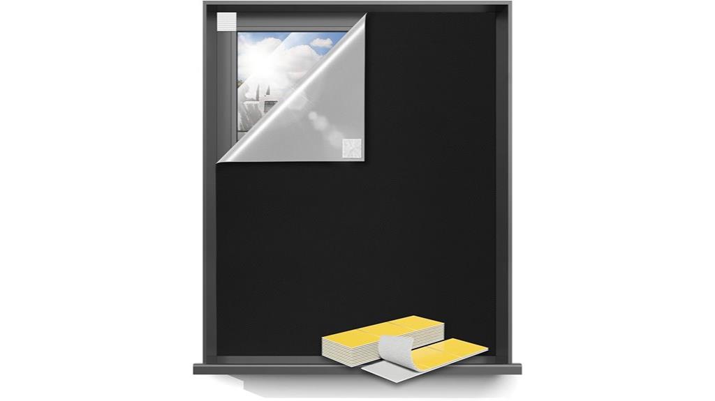 portable black curtains