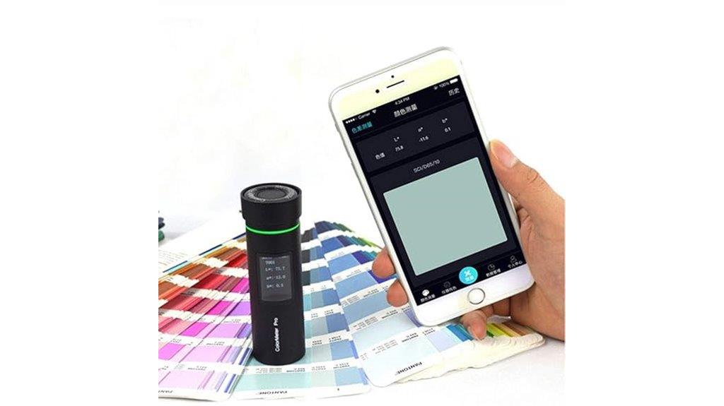 portable bluetooth color meter