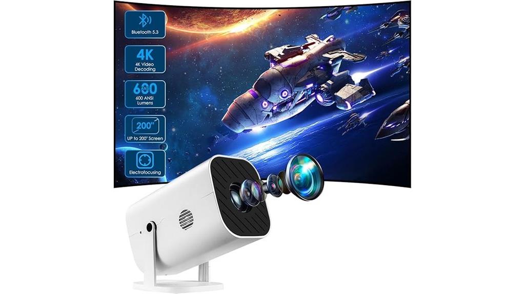 portable bluetooth mini projector
