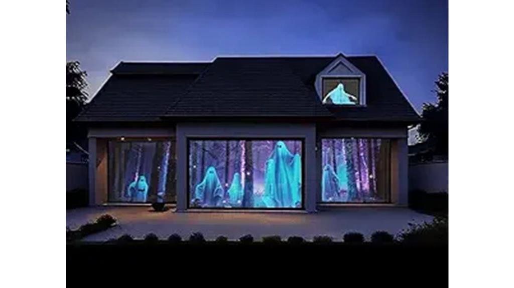 portable foldable holographic screen