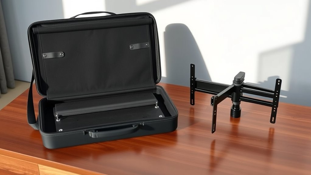 portable lightweight versatile setup