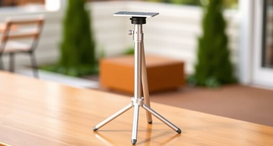 portable projector stand options