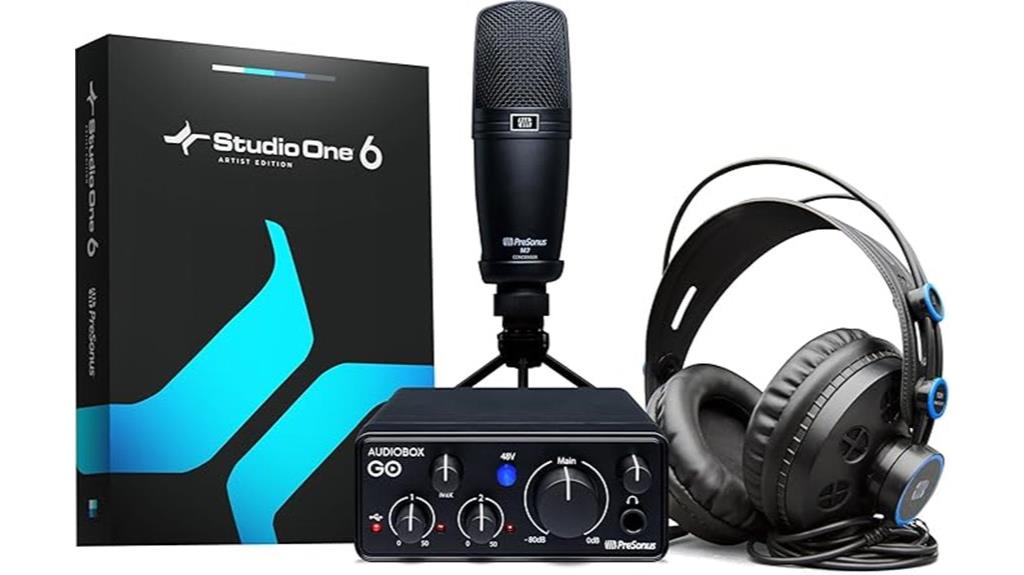 portable recording studio bundle