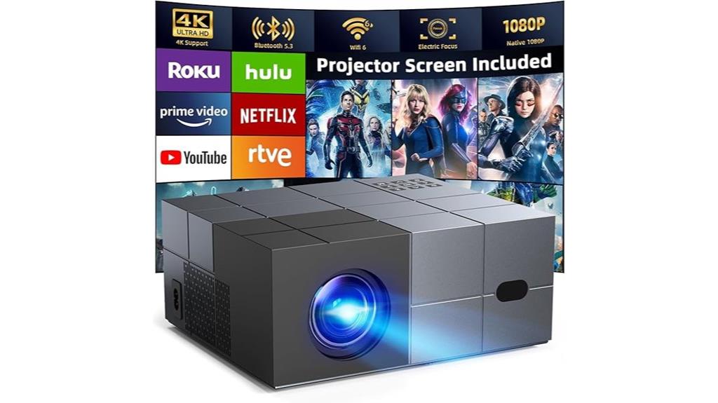 portable smart home projector