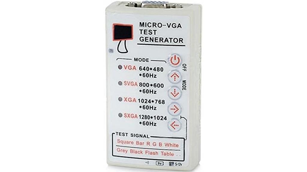 portable vga signal generator