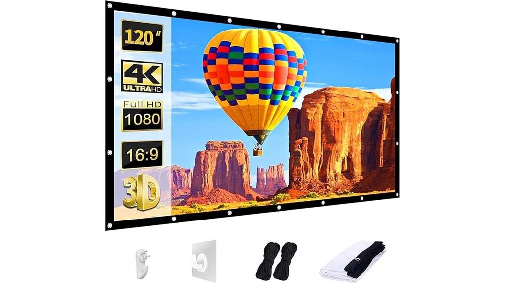 portable washable foldable screen