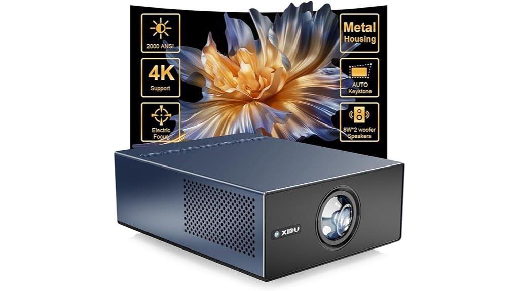 portable wifi bluetooth projector