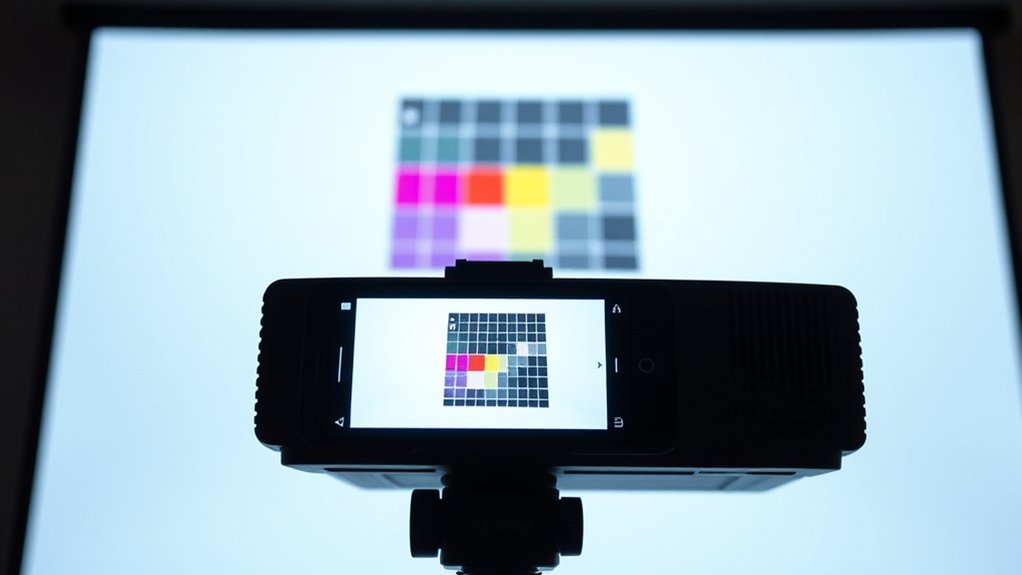 position camera for accurate measurement