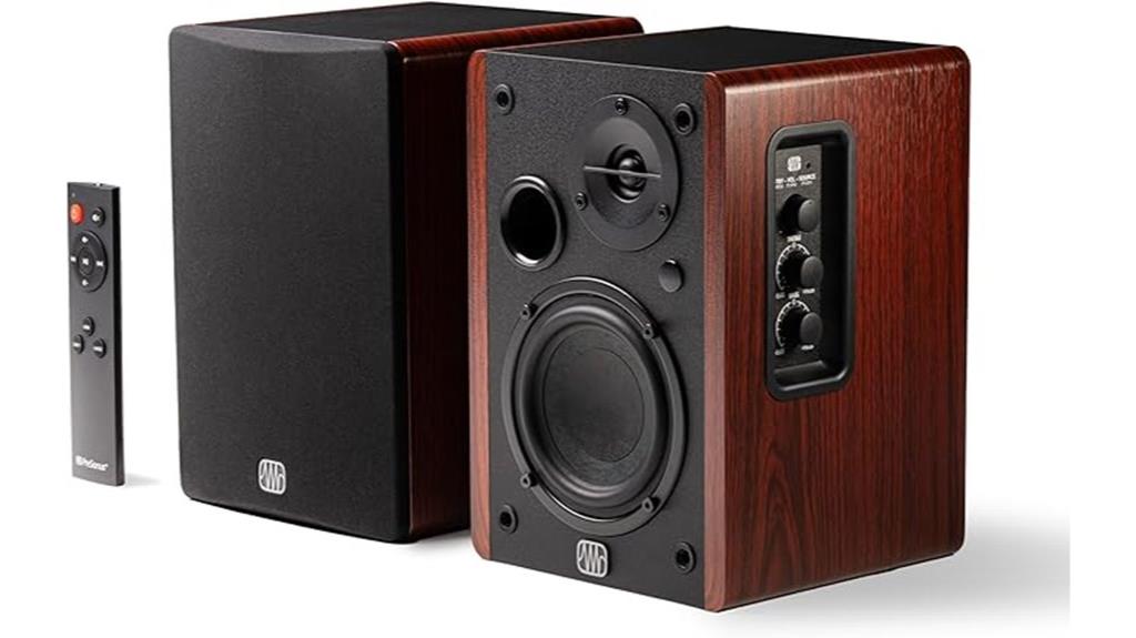 powered studio monitors