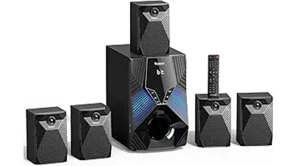 powerful 1000w surround system