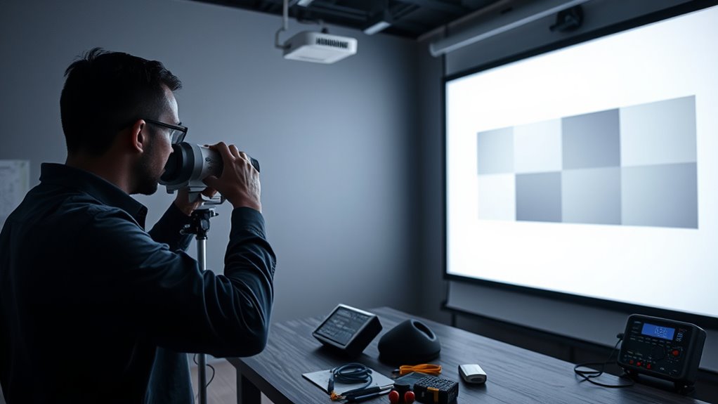 prepare calibrate maintain test