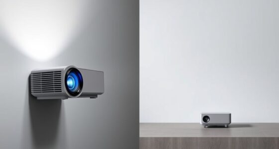 projection distance and placement