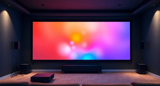 projection distance and type