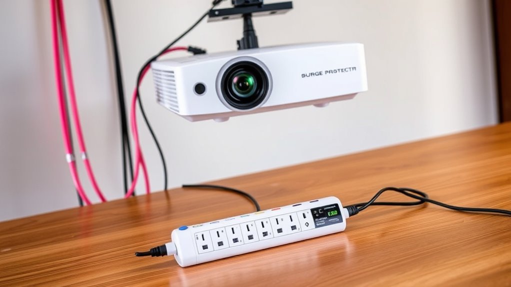 projector av power safety