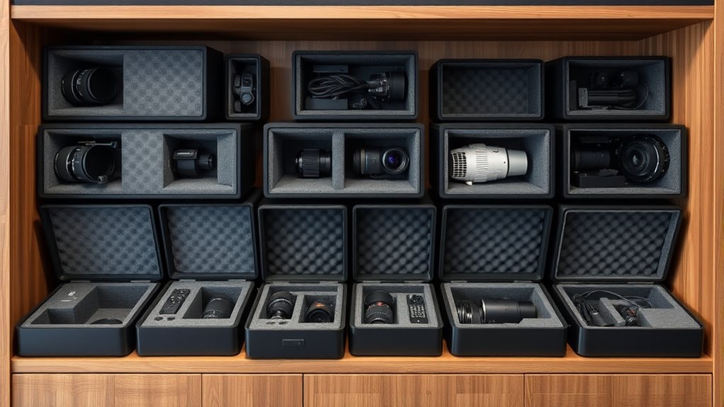 projector box storage solutions