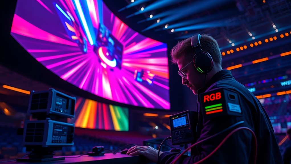 projector calibration for esports