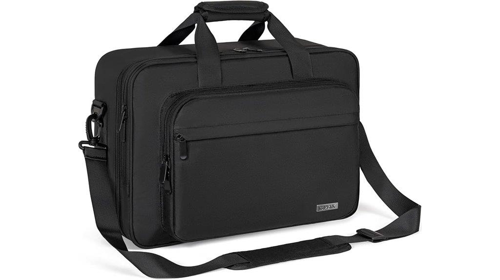 projector case with laptop