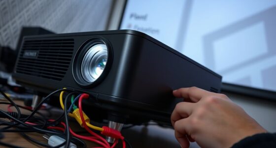 projector connection dropouts troubleshooting