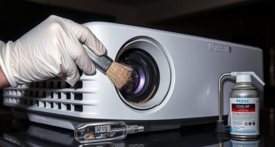 projector cooling maintenance tips