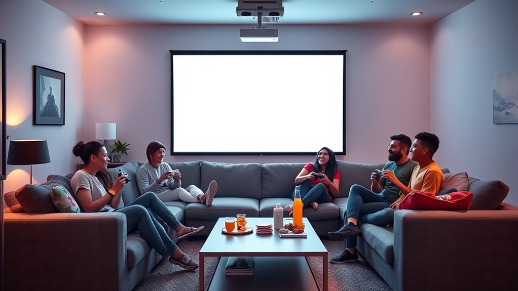 projector couch co op tips