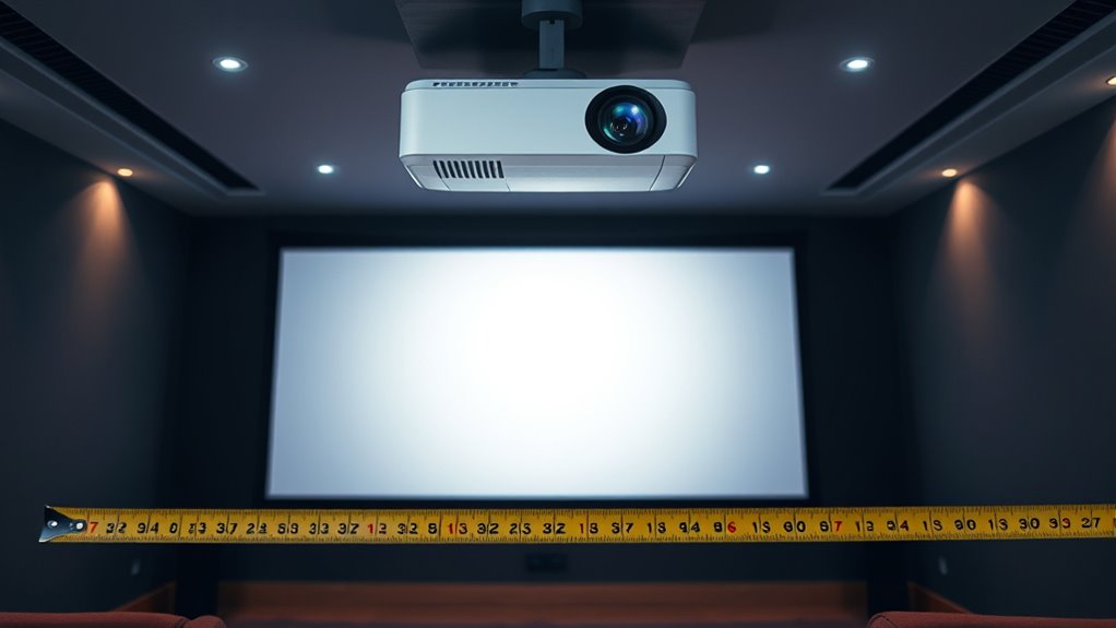 projector distance and image quality