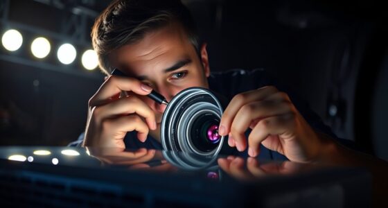 projector flicker fixes