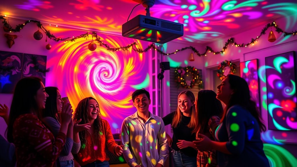 projector for festive events