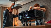 projector installation diy vs professional