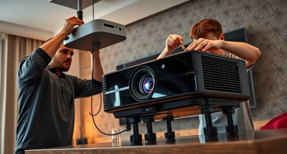 projector installation diy vs professional