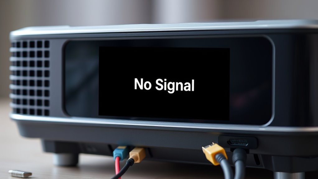 projector no signal fix