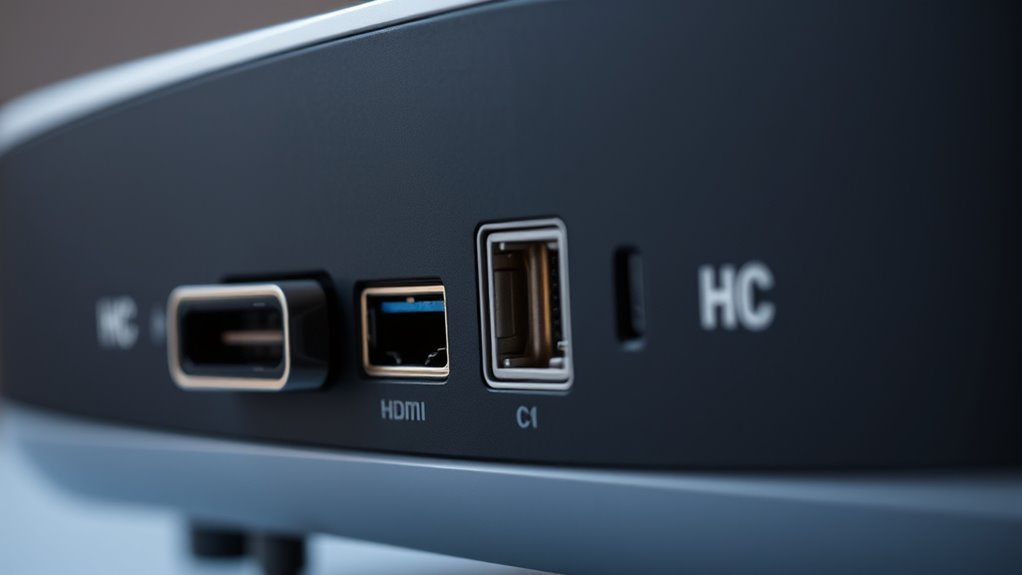 projector port compatibility details